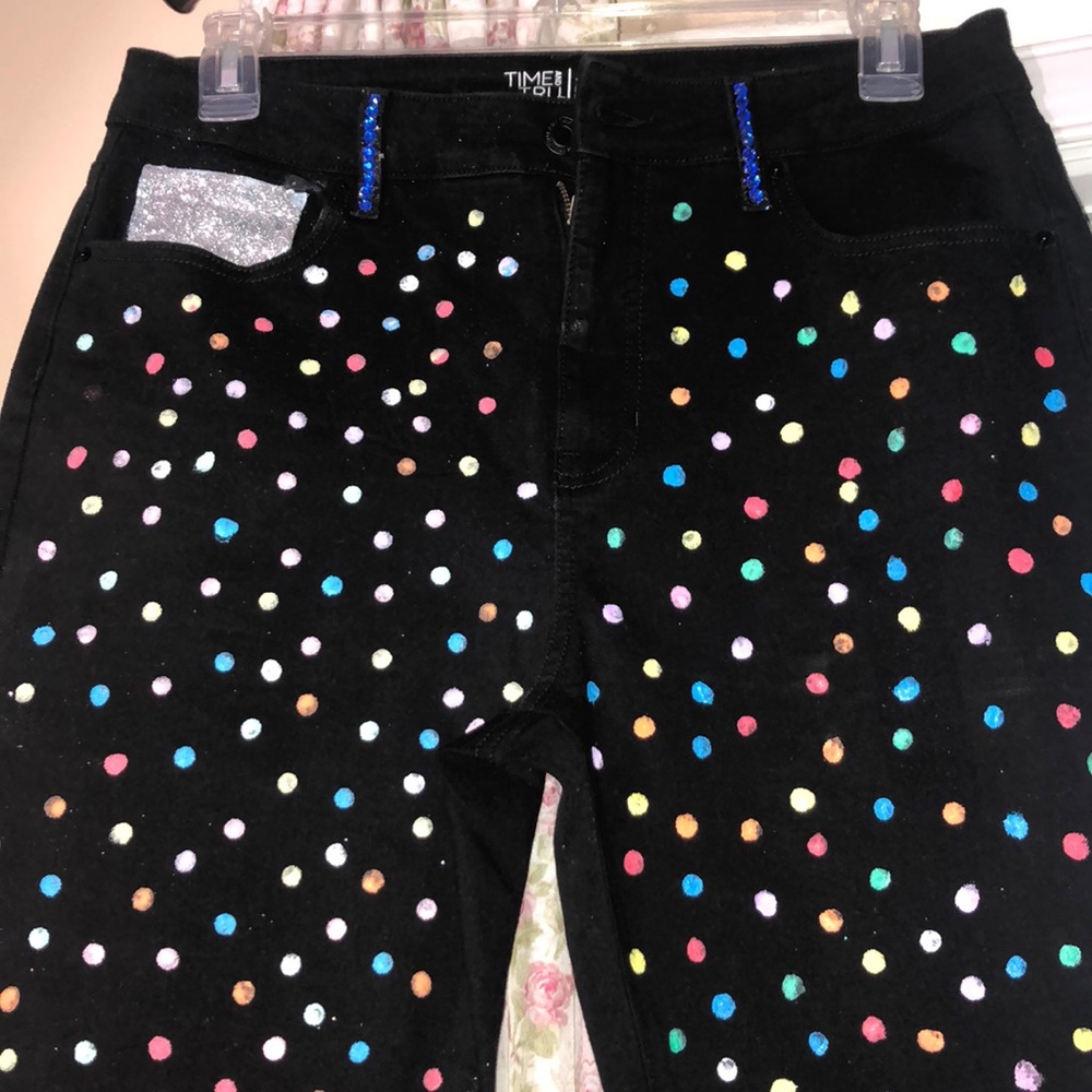 customized jeans
